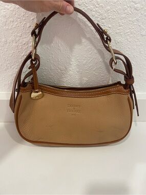 Dooney & Bourke Tan Leather Hayden bag